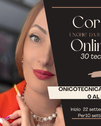 Corso online  30 tecniche 90 ore
Onicotecnica  Pacchetto  2
