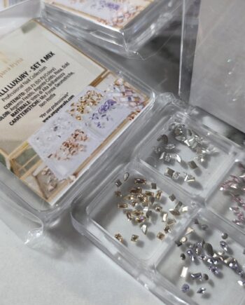 Luxury Glass Strass Mix – 4 Colori Professionali